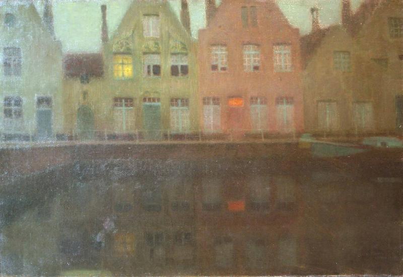 Henri Le Sidaner The Quay oil painting picture